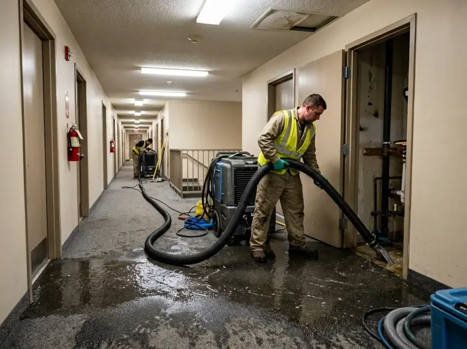 multi-unit-apartment-hallway-f-005 — frequently asked questions, Emergency Burst Pipe Water Extraction & Removal in Coal Val…